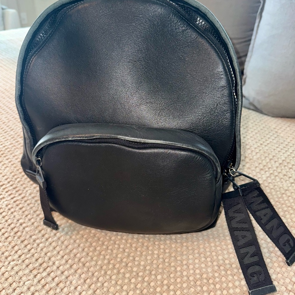Alexander Wang x H&M Black Leather Backpack